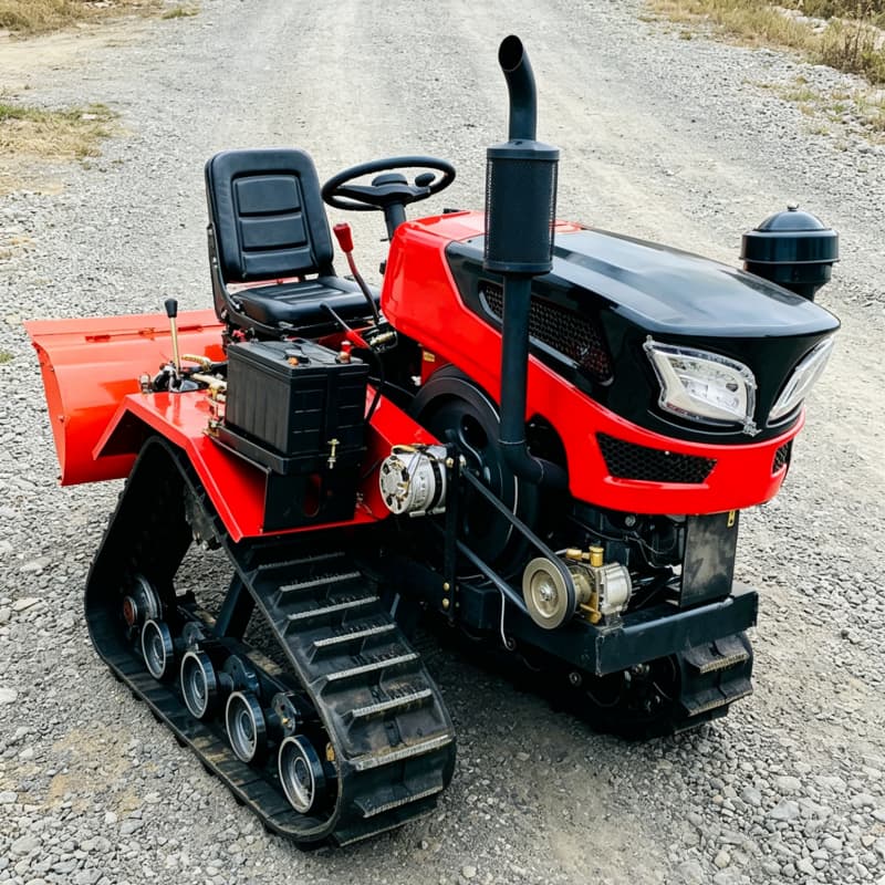 Agriculture Farming Tractor - Trattore Rotativo Cingolato Mini Personalizzato di