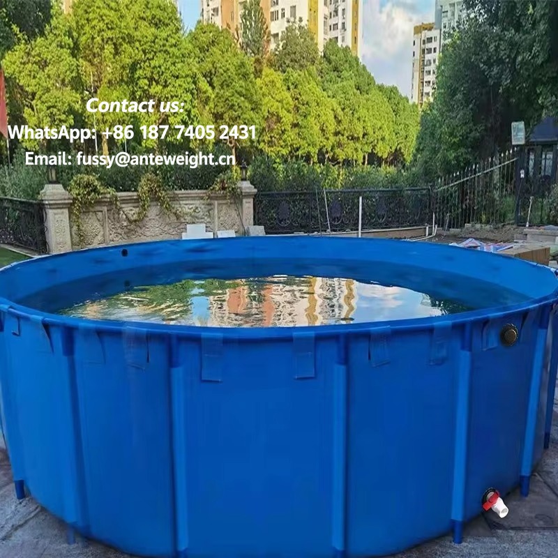 Farm Pond Liner - Vasca Pieghevole Leggera per Acquacoltura 2026